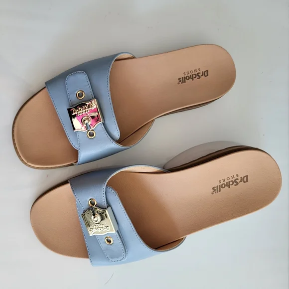 Dr. Schooll's Island Icon Buckle Slide Sandals. - Picture 3 of 11